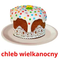 chleb wielkanocny Bildkarteikarten