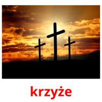 krzyże picture flashcards