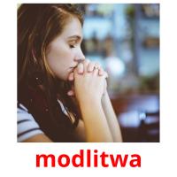 modlitwa picture flashcards