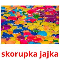 skorupka jajka cartões com imagens