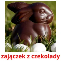 zajączek z czekolady Bildkarteikarten