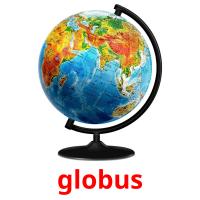 globus cartões com imagens