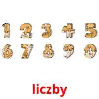 liczby picture flashcards