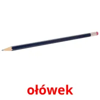 ołówek picture flashcards