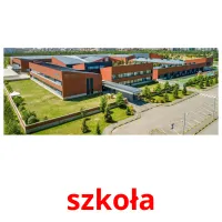 szkoła picture flashcards