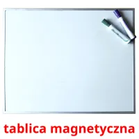 tablica magnetyczna picture flashcards