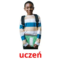 uczeń picture flashcards