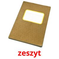 zeszyt flashcards illustrate