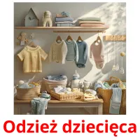 Odzież dziecięca picture flashcards