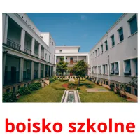 boisko szkolne карточки энциклопедических знаний