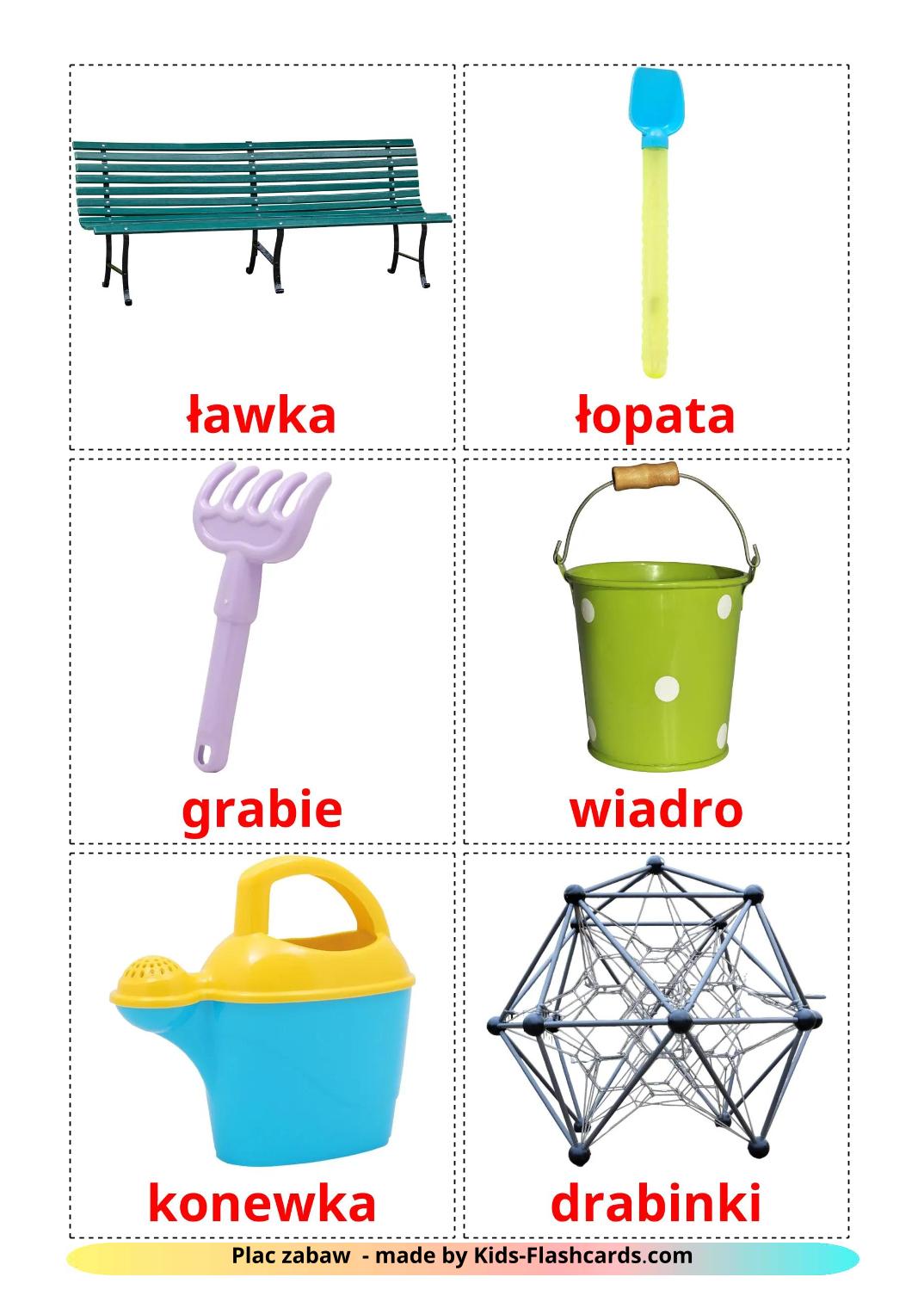 Playground - 14 Free Printable polish Flashcards 