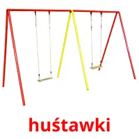 huśtawki picture flashcards