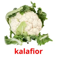 kalafior picture flashcards