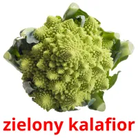 zielony kalafior picture flashcards