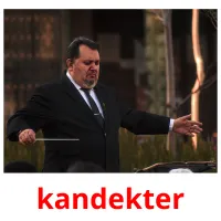 kandekter picture flashcards