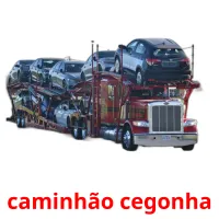 caminhão cegonha cartões com imagens