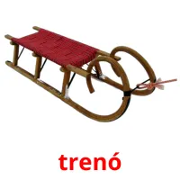 trenó picture flashcards