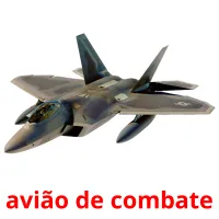 avião de combate cartões com imagens