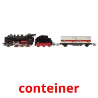 conteiner picture flashcards