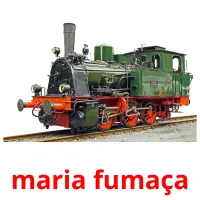 maria fumaça cartões com imagens