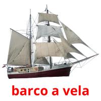 barco a vela picture flashcards