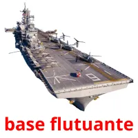 base flutuante cartões com imagens