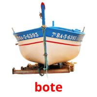 bote picture flashcards