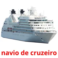 navio de cruzeiro picture flashcards