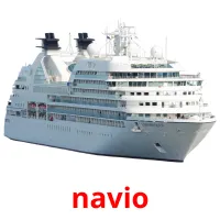 navio cartões com imagens