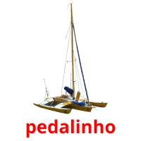 pedalinho cartões com imagens