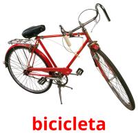bicicleta flashcards illustrate