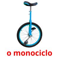 o monociclo picture flashcards