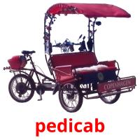pedicab Tarjetas didacticas