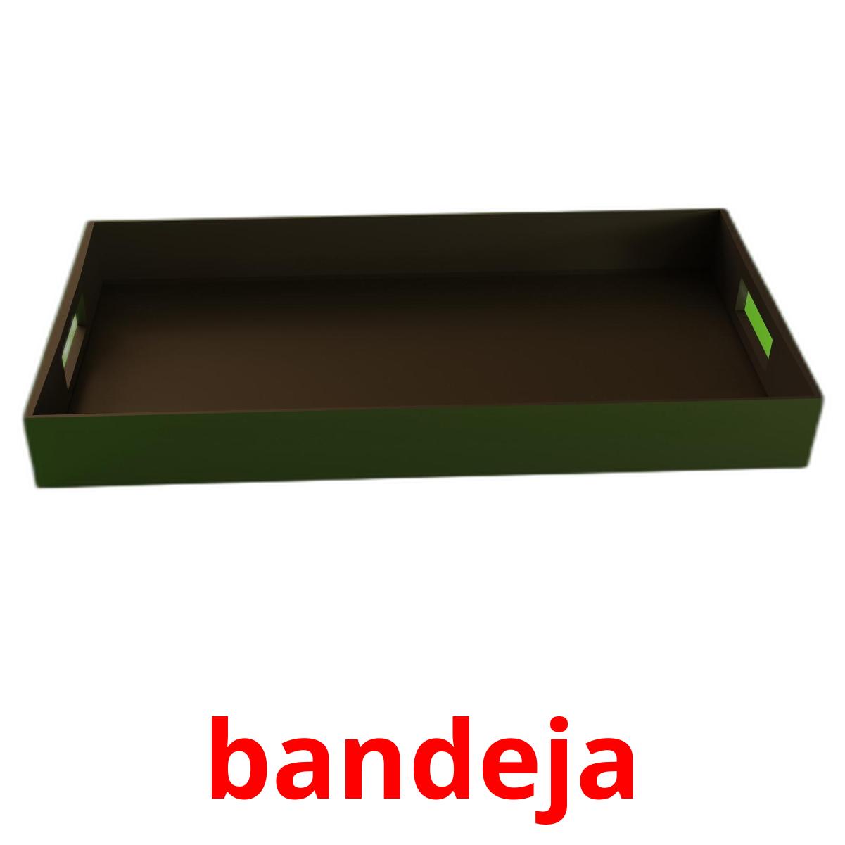 bandeja bandeja cartes flash