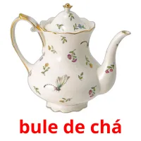 bule de chá Bildkarteikarten