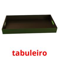 tabuleiro picture flashcards
