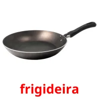 frigideira cartões com imagens