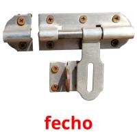 fecho picture flashcards