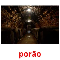 porão cartões com imagens