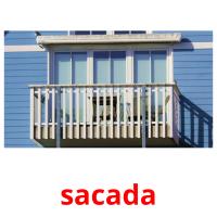 sacada picture flashcards