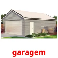 garagem cartões com imagens