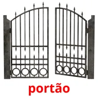 portão cartões com imagens