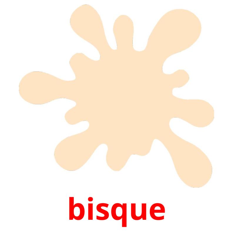 bisque flashcards illustrate