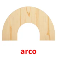 arco cartões com imagens