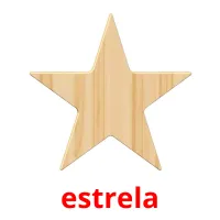 estrela cartões com imagens