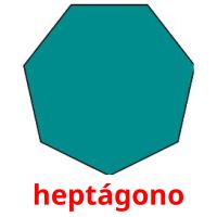 heptágono picture flashcards