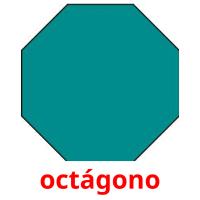 octágono flashcards illustrate