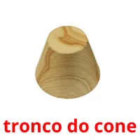 tronco do cone ansichtkaarten