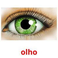 olho picture flashcards