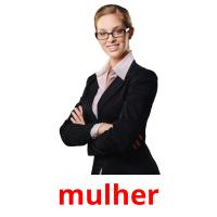 mulher picture flashcards